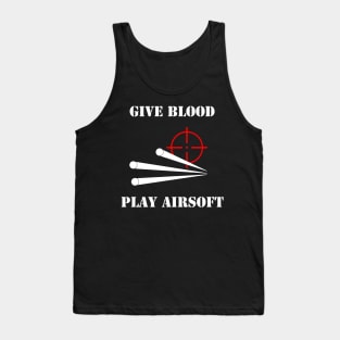 Give Blood Play Airsoft Ver. 3 Tank Top